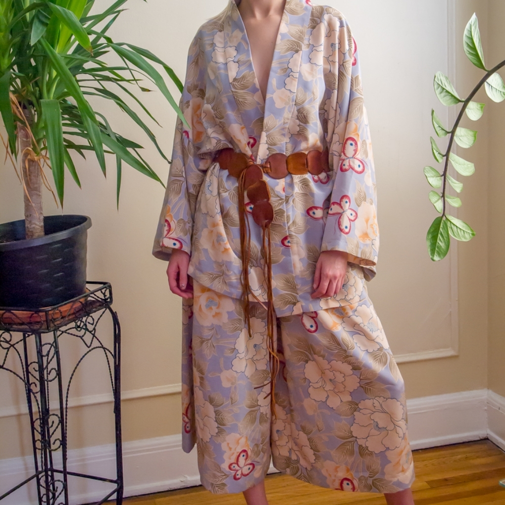 Kimono culottes set